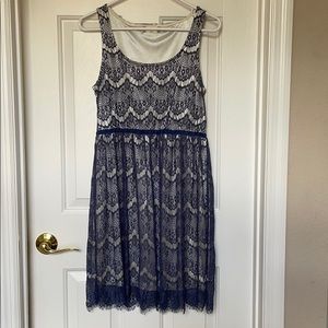 Lacy blue Altar’d state dress